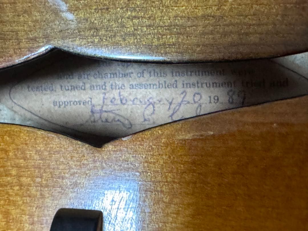 Gibson Mandolin A-5L 1989年