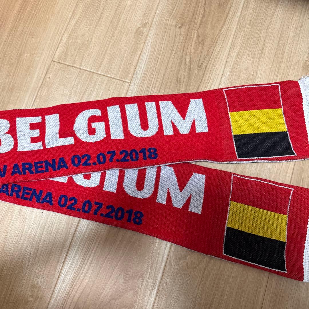 2018ロシアW杯日本vsベルギー サッカータオルマフラー