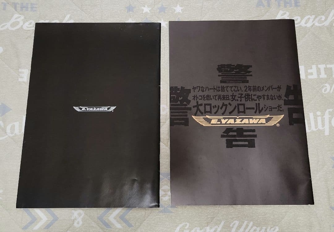 矢沢永吉 パンフレット STANDUP BigBeat 袋付き