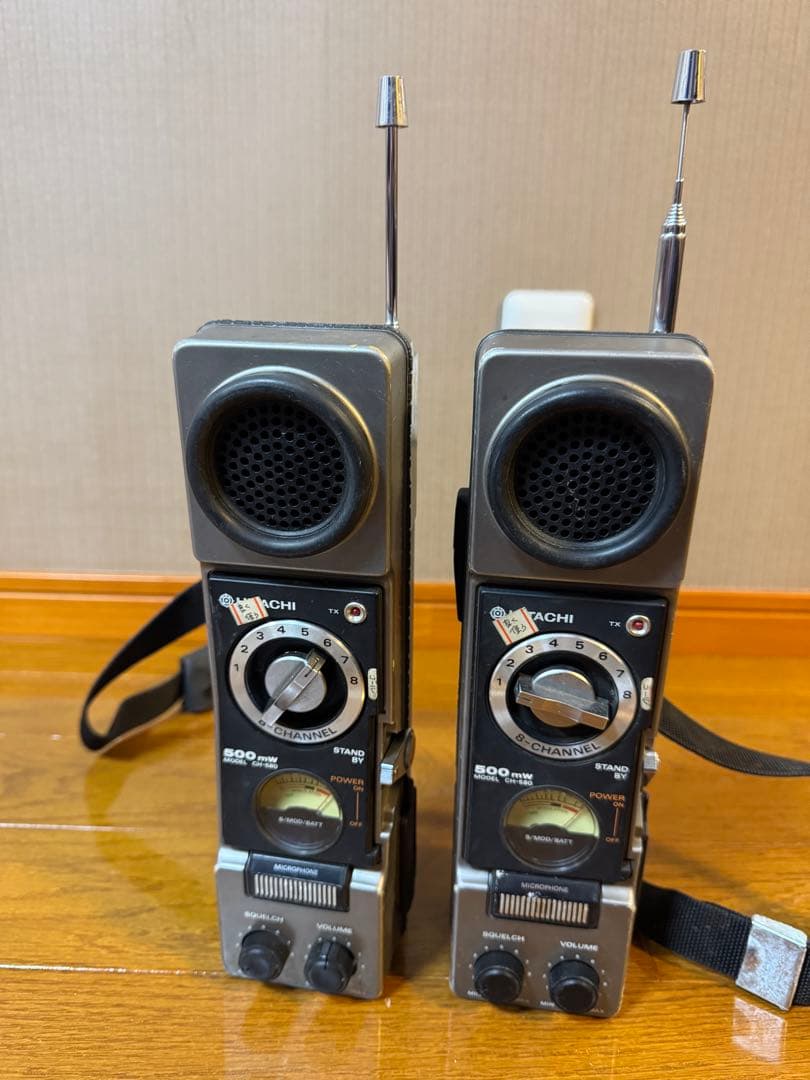 2台セット HITACHI 日立 CH-580 トランシーバー ジャンク品