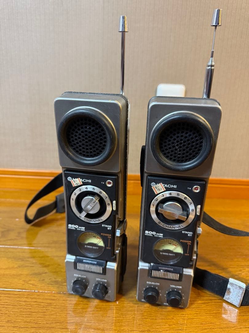 2台セット HITACHI 日立 CH-580 トランシーバー ジャンク品