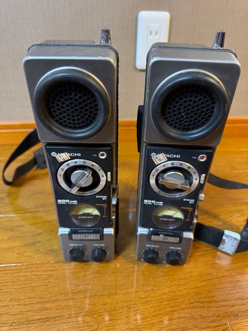 2台セット HITACHI 日立 CH-580 トランシーバー ジャンク品
