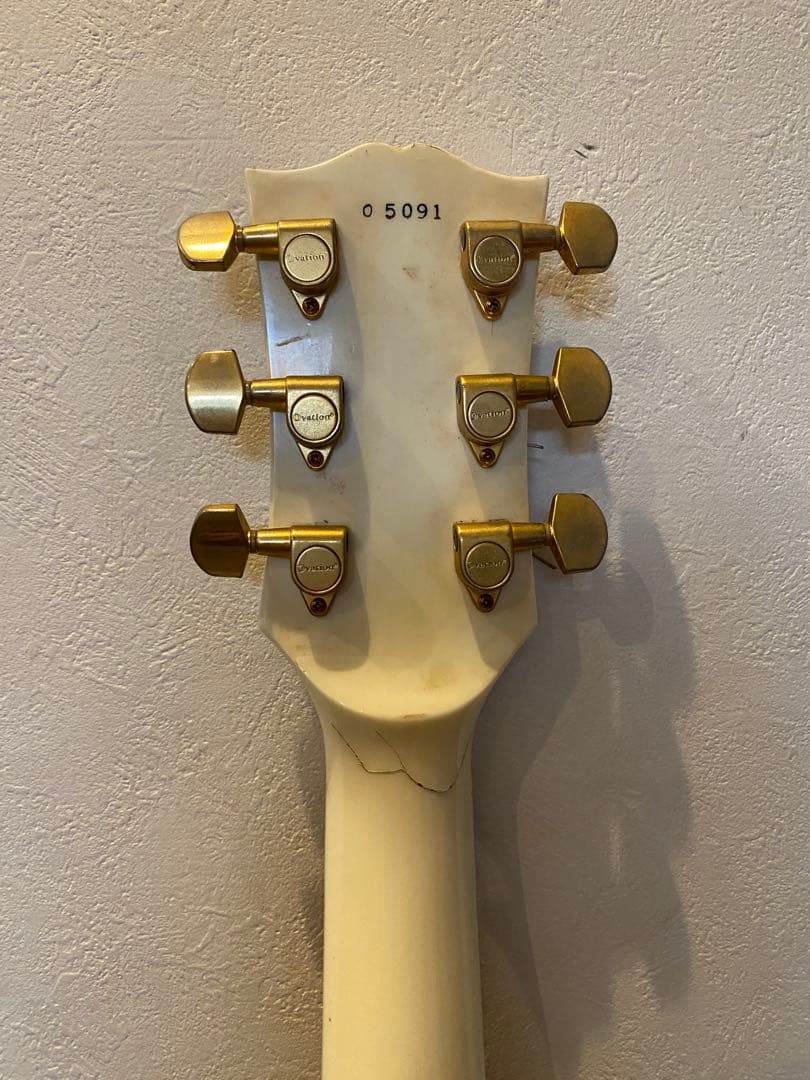 ブ*グ様 Greco レスポールカスタムタイプ ホワイト 70s〜80s 日本製