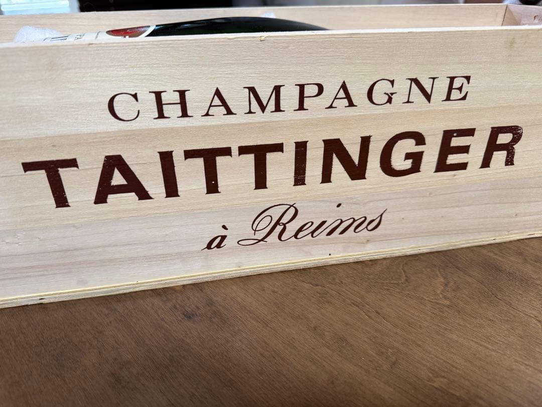 TAITTINGER シャンパン マグナムボトル 木箱入り　3000ml