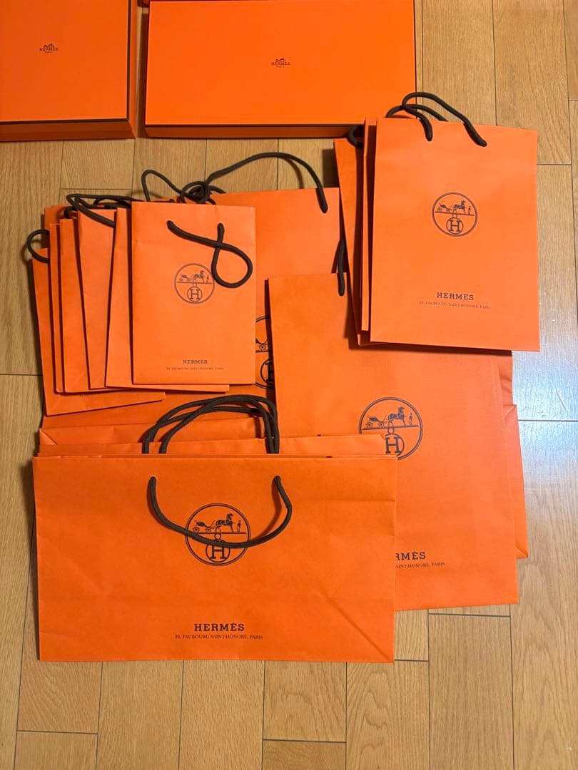 Hérmes 空箱12点&紙袋14点セット