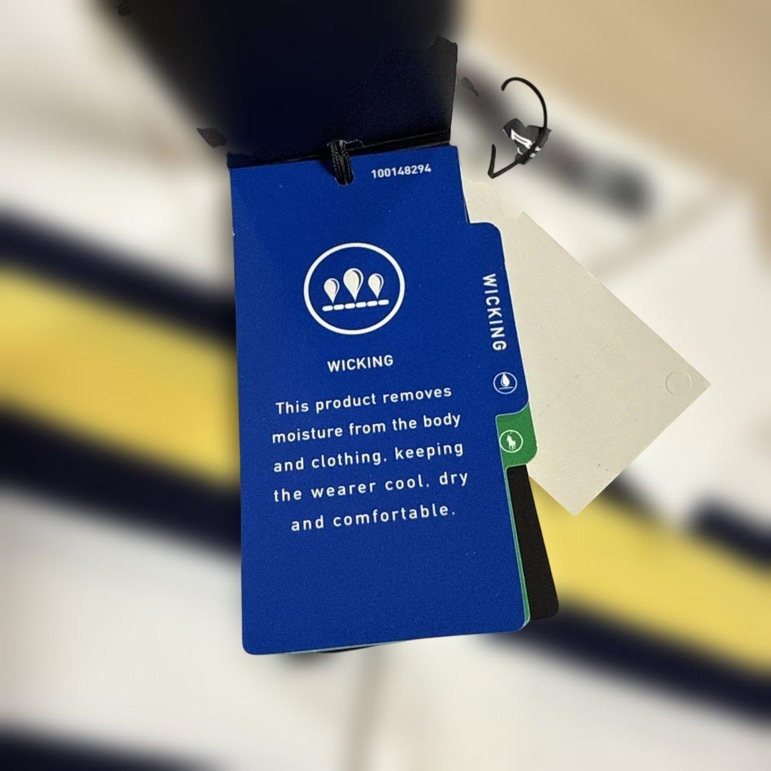 RLX RALPH LAUREN ストライプ ゴルフシャツ