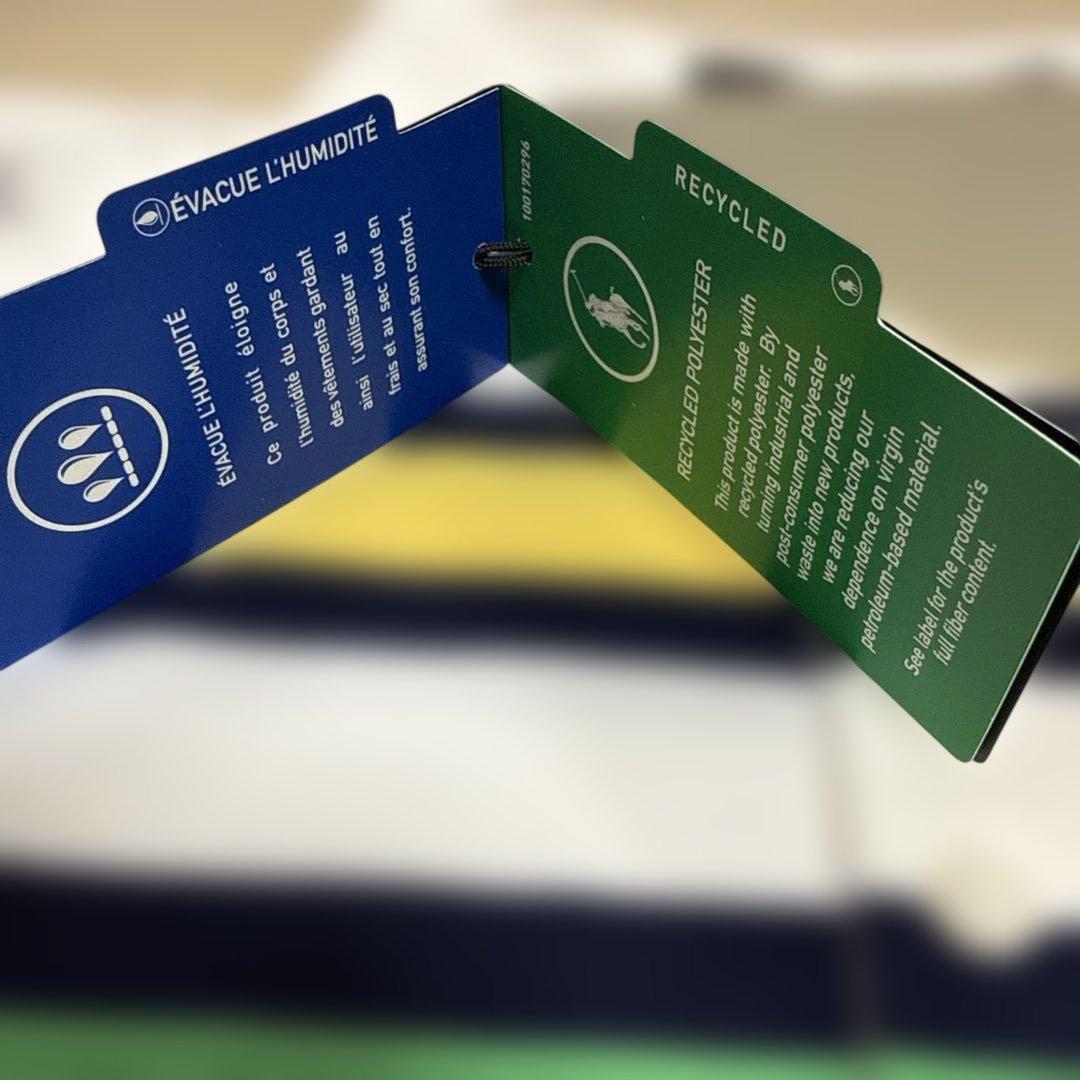 RLX RALPH LAUREN ストライプ ゴルフシャツ