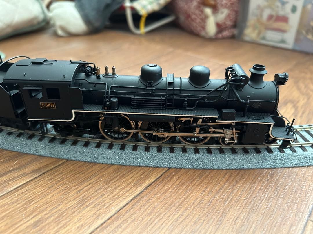 天賞堂製品　燕 牽引C-51 171 蒸気機関車+水槽車ミキ20