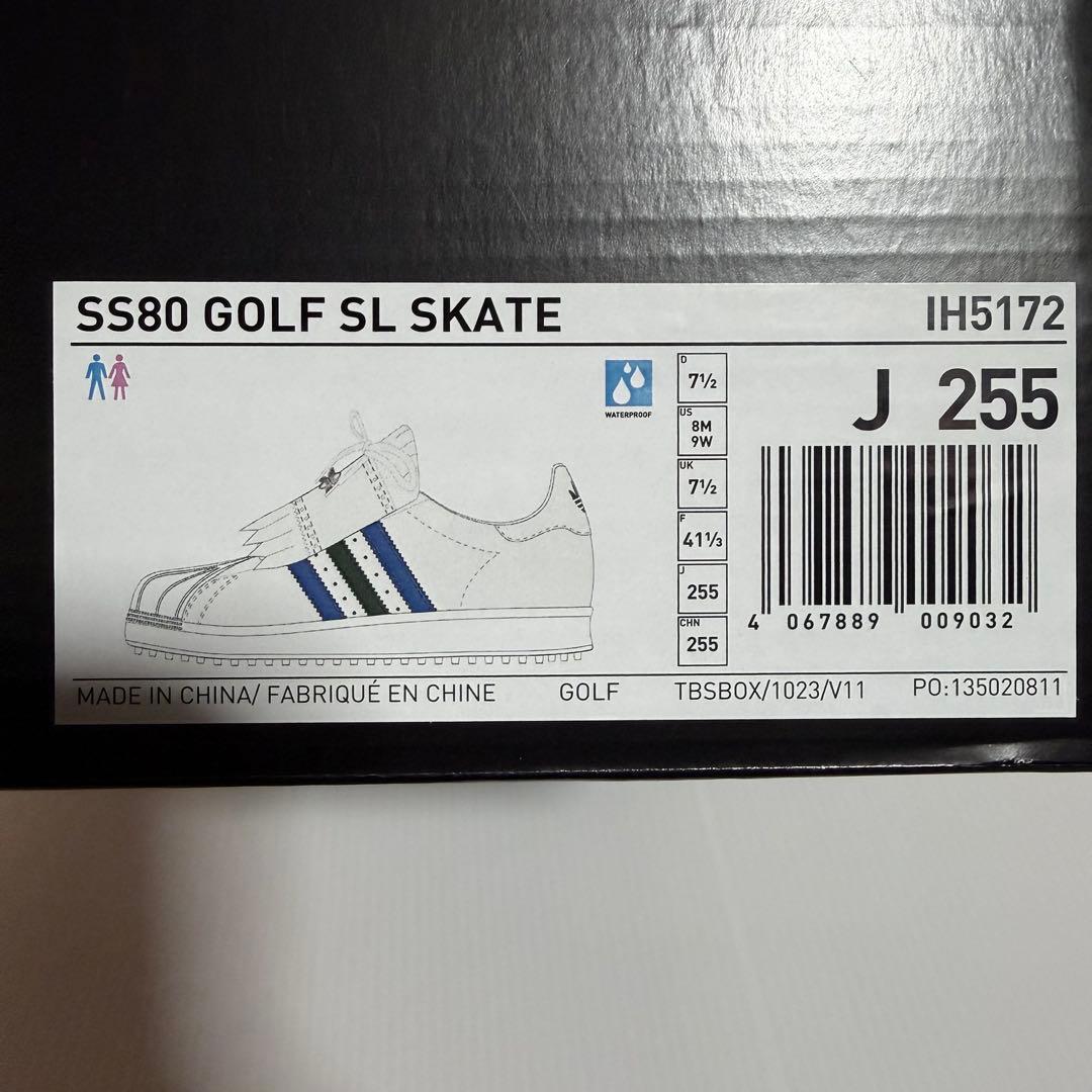 SS80 ゴルフ SL ROLLING LINKS アディダス　スーパースター