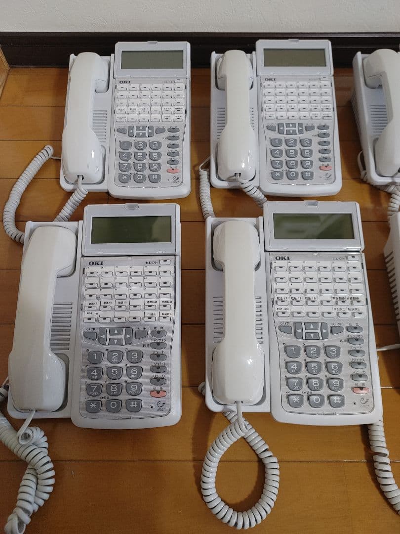 OKI IP電話機 MKT/IP-30DKWHF-V2 7台セット