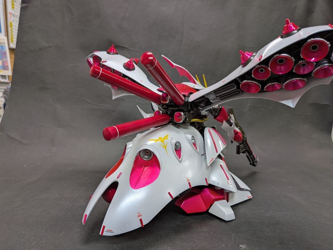 HGナイチンゲール全塗装完成品（ハマーン・カーン専用機)値下げ交渉あり