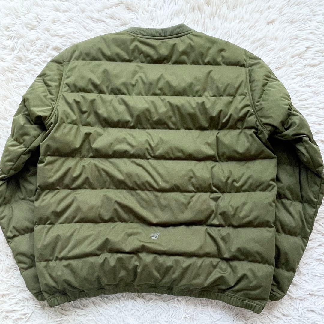 美品 ニューバランスゴルフ ストレッチ パファージャケット 高機能素材 撥水