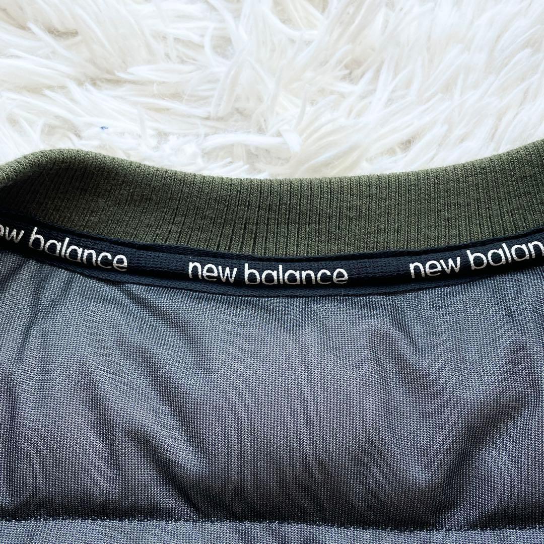 美品 ニューバランスゴルフ ストレッチ パファージャケット 高機能素材 撥水