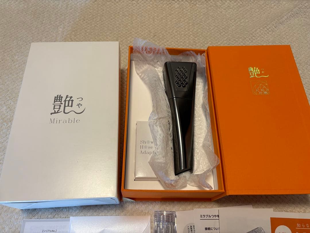 限定価格⭐︎正規品　ミラブル 艶 美品 ウルトラファインバブル シャワーヘッド