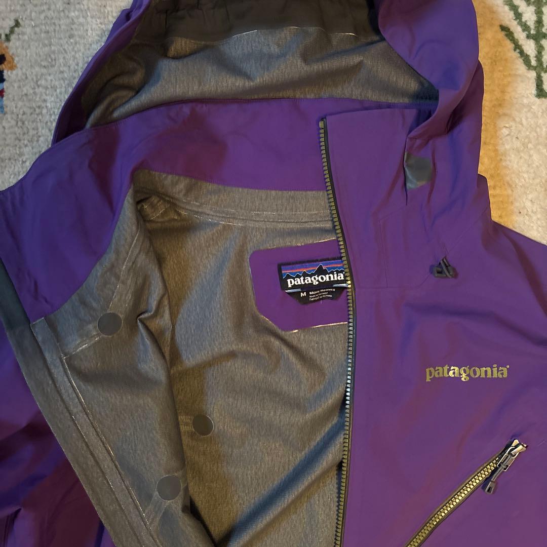 patagonia パタゴニアMサイズ アントラックドジャケット　パープル
