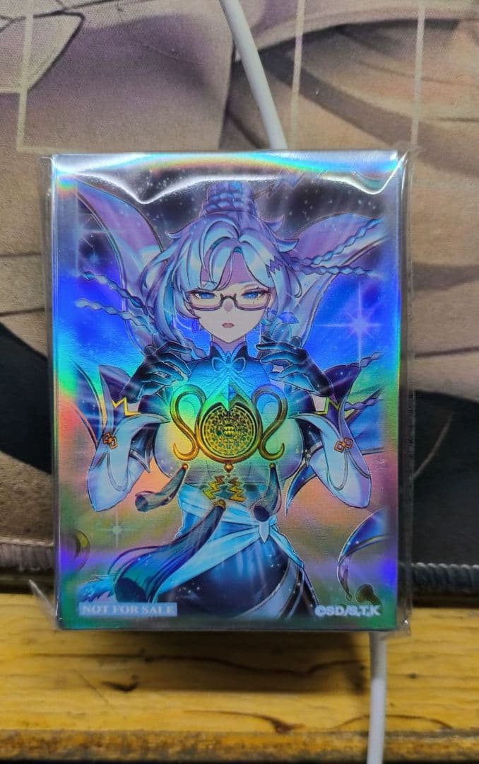 【希少 未開封】遊戯王 中国限定 ラーフ・ドラゴンテイル 羅睺星辰 スリーブ