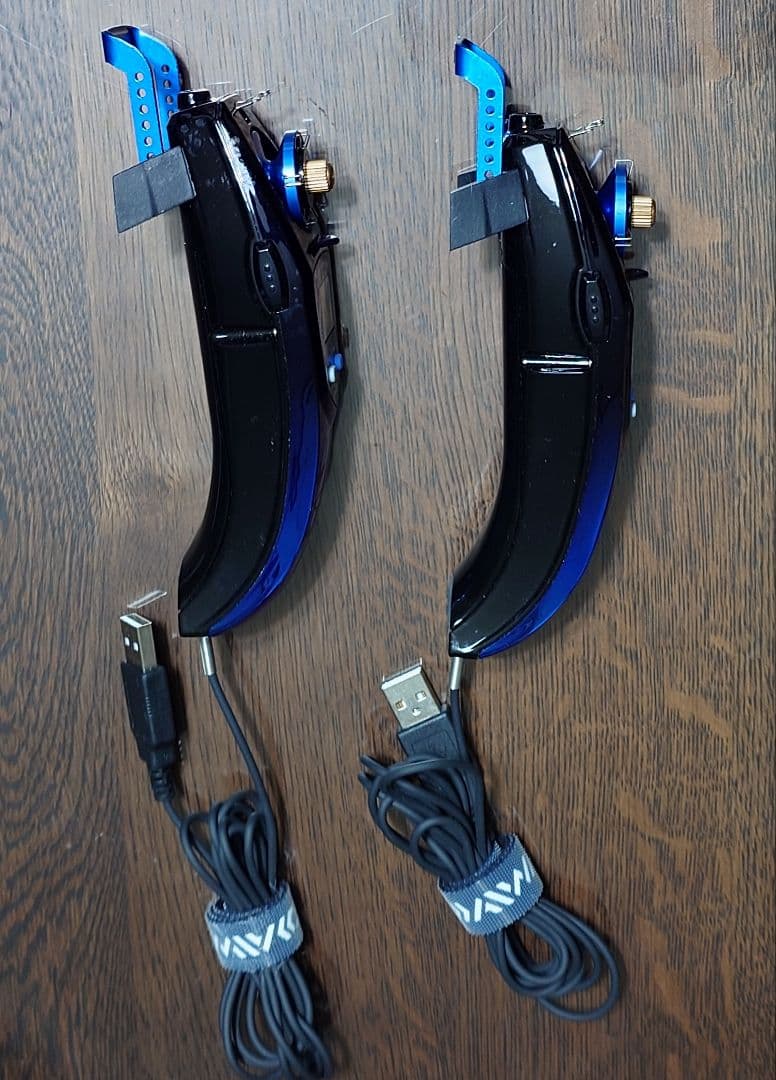 わかさぎ電動リール クリスティア CRT R αメタルパープル■限定品■✕２台