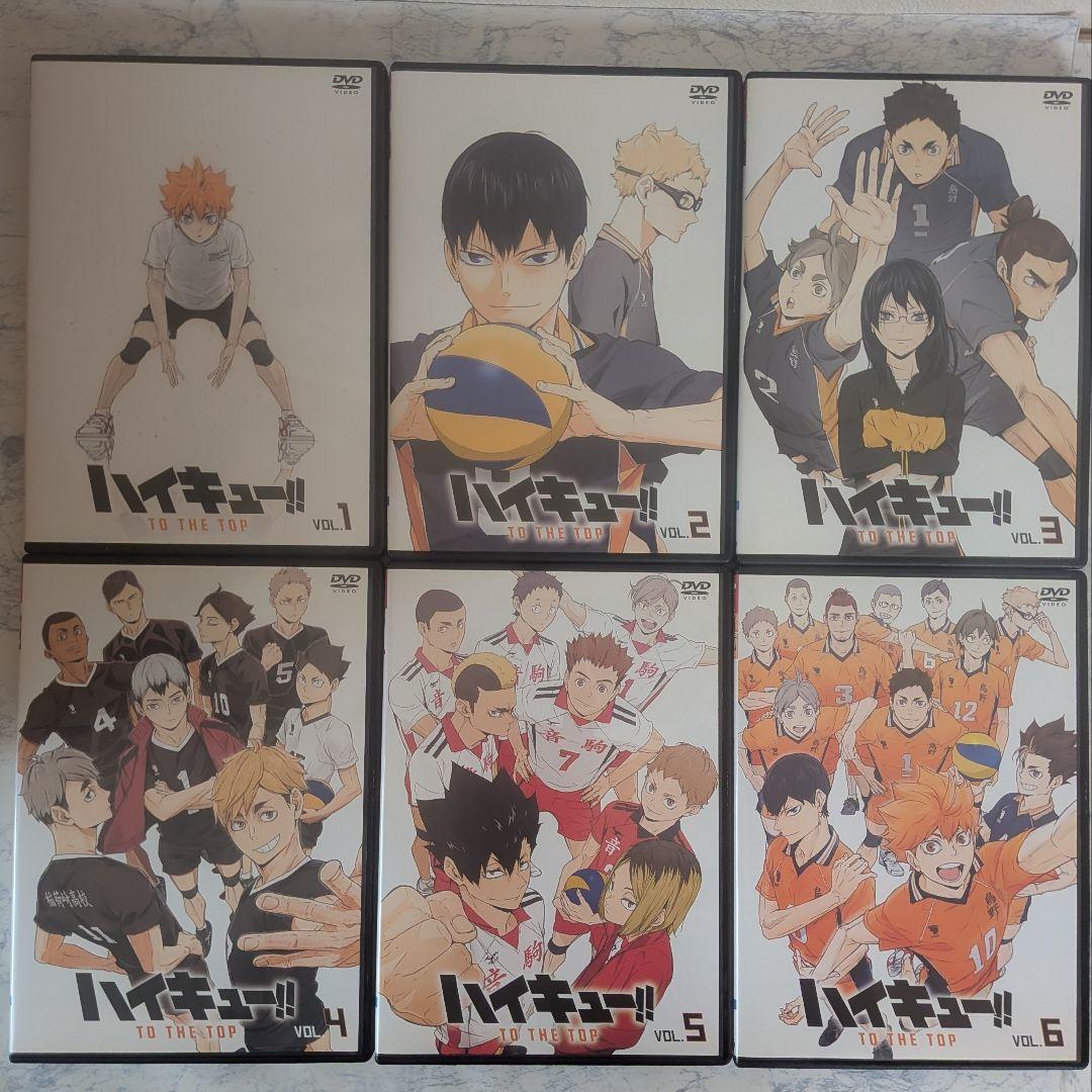 DVD　ハイキュー‼︎ 1期、2期、3期、4期　劇場版　全36巻　新品ケース付