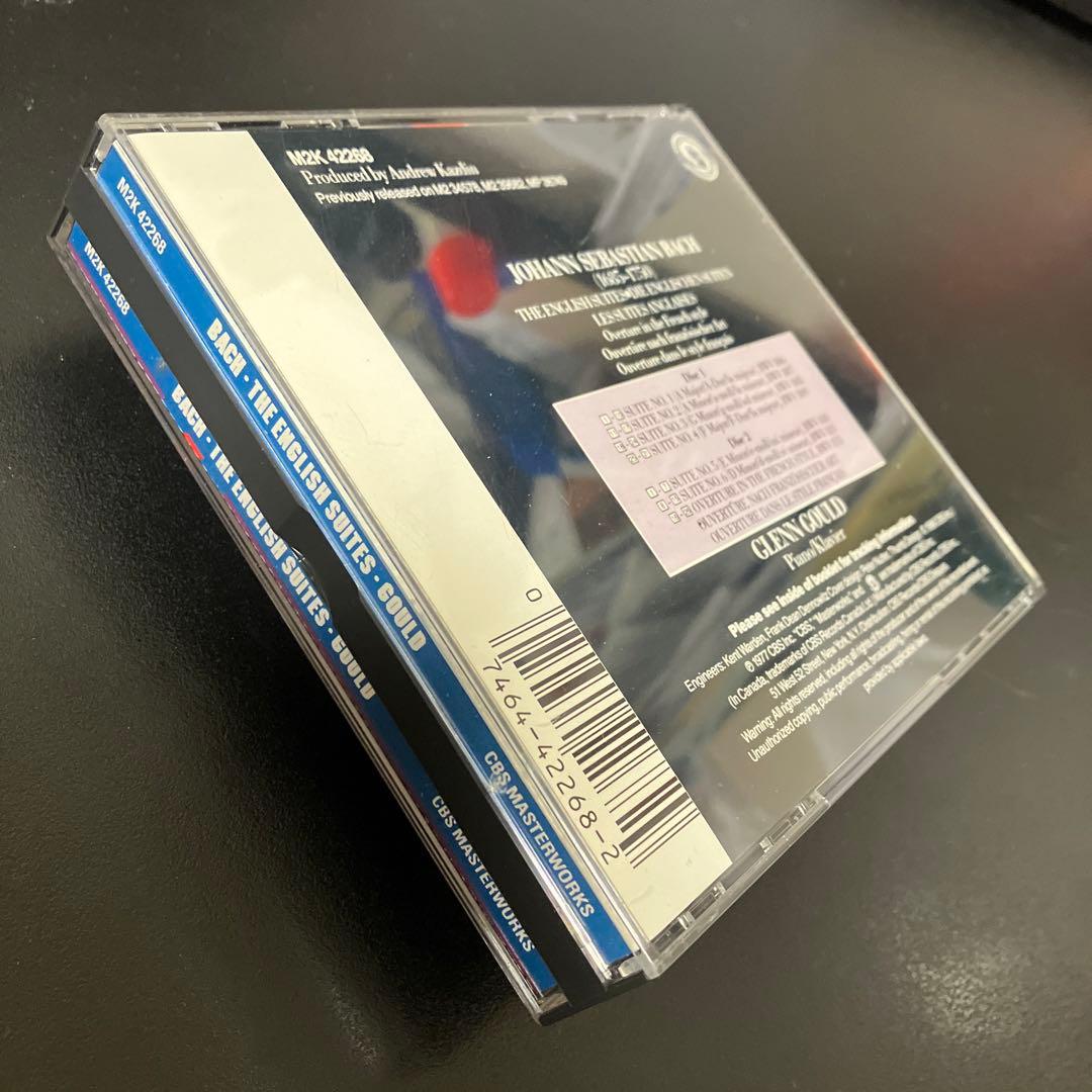 【売約済】グールド／バッハ:イギリス組曲(全6曲) 2CD