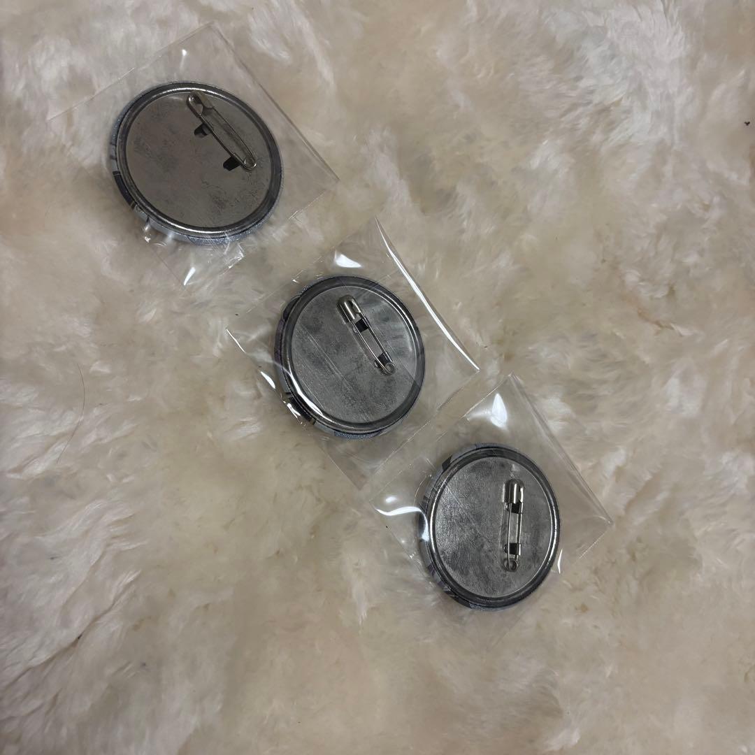 ヘタリア　キラキラ缶バッジ　枢軸