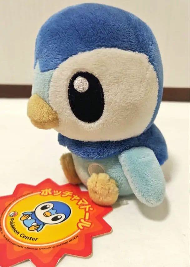 【タグ付き】ポケモンセンター ポッチャマ ぬいぐるみ