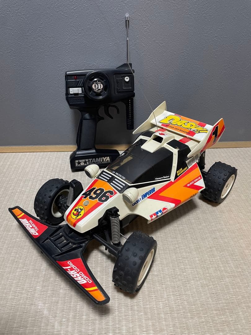 【希少】タミヤ ダッシュ1号 皇帝(エンペラー)QD 1/14 ラジコン 496