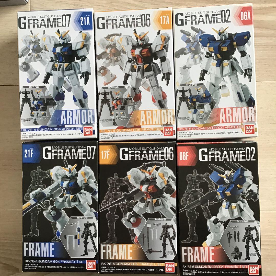 Gフレーム RX78系セット