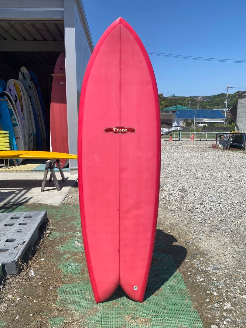 TYLER サーフボード　6'0\" ツインフィッシュテール(ON FIN)