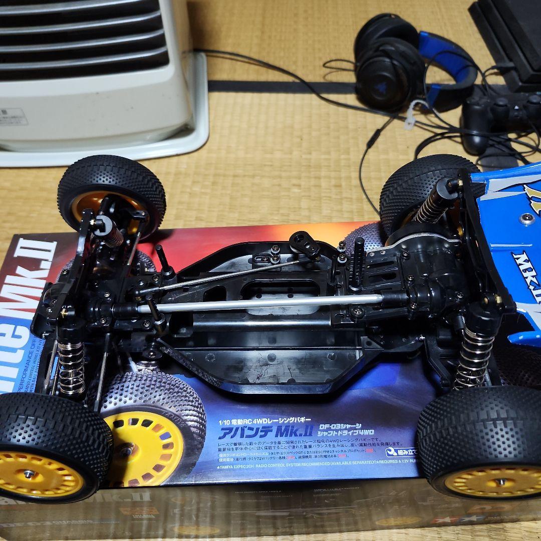 タミヤアバンテmk2メカなし！