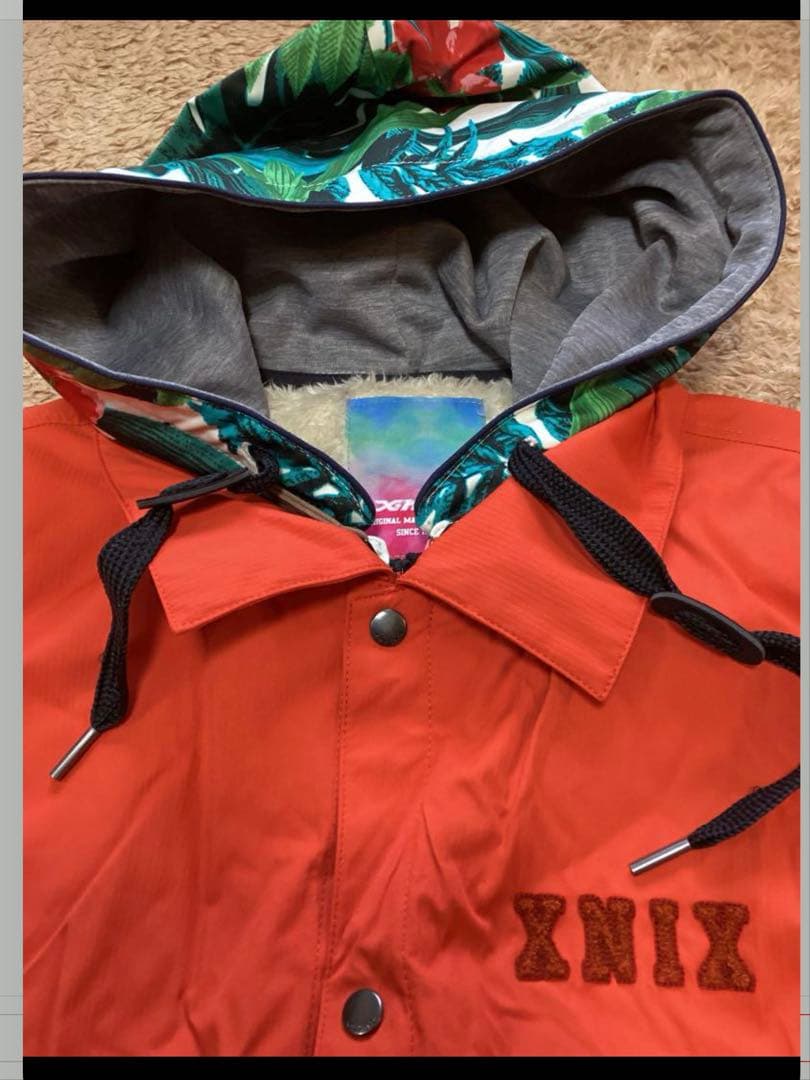 新品 xnix オレンジ　フェニックス コーチジャケット レディースＳ