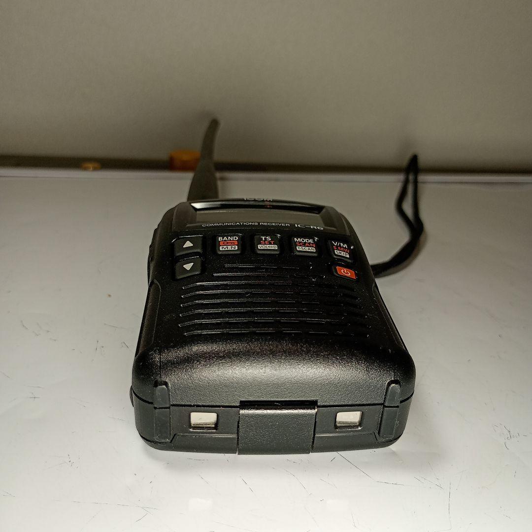 ICOM　広帯域受信機　IC-R6　動作品。 画像の付属品とセットです