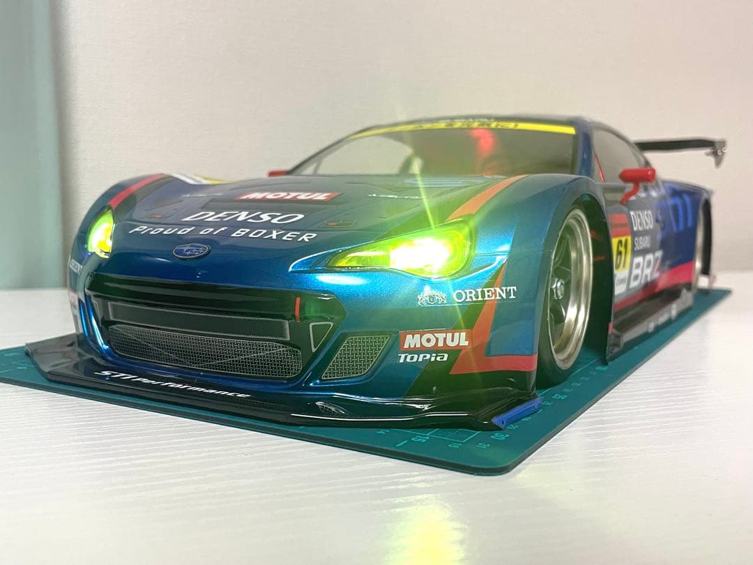 タミヤラジコンボディ　スバルBRZ R&D SPORTS