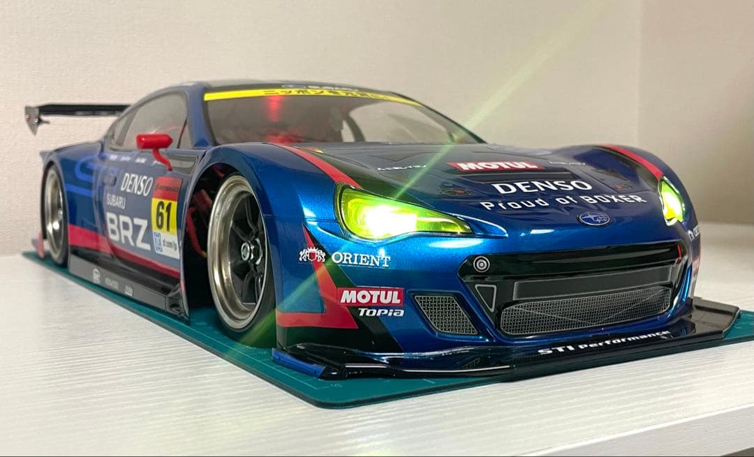 タミヤラジコンボディ　スバルBRZ R&D SPORTS