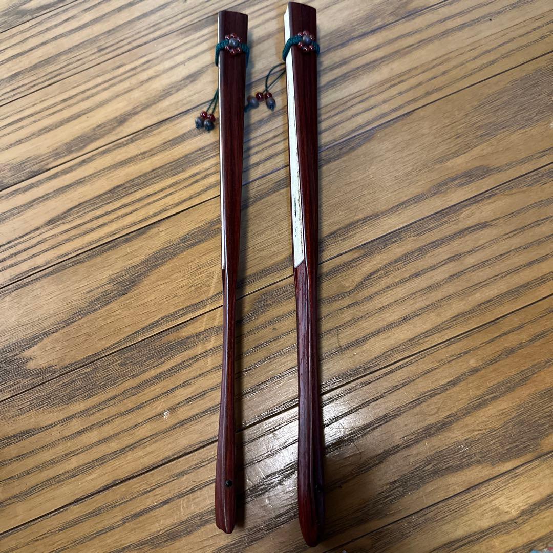 折扇、インド紫檀、本物保証中美扇 中国画 書道 中国美術 在銘あり 任在銘 両面