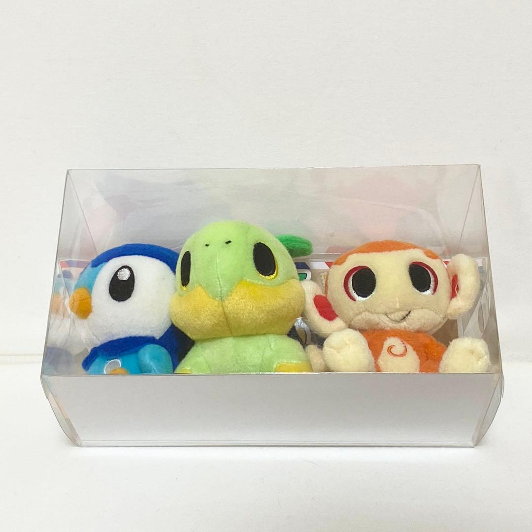 ポケモンセンター スタンプでゲット2 ポッチャマ ナエトル ヒコザル ぬいぐるみ