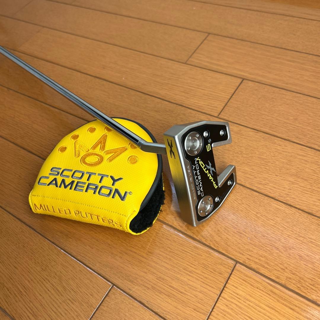 SCOTTY CAMERON X5 パター ヘッドカバー付き