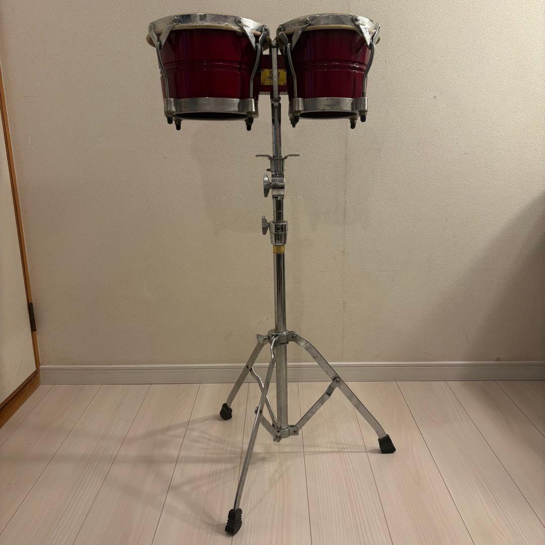 【スタンド付】Pearl パール ボンゴ プロフェッショナル パーカッション