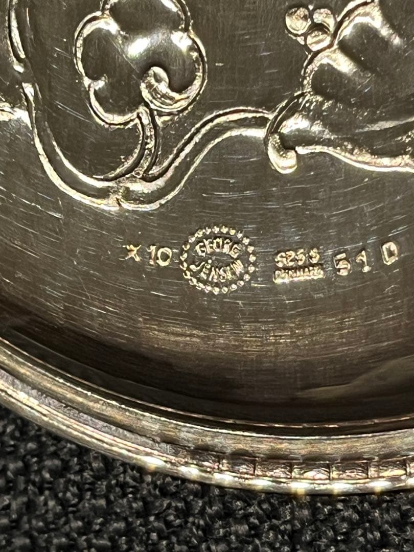 ジョージ　ジェンセン　コースター　純銀製