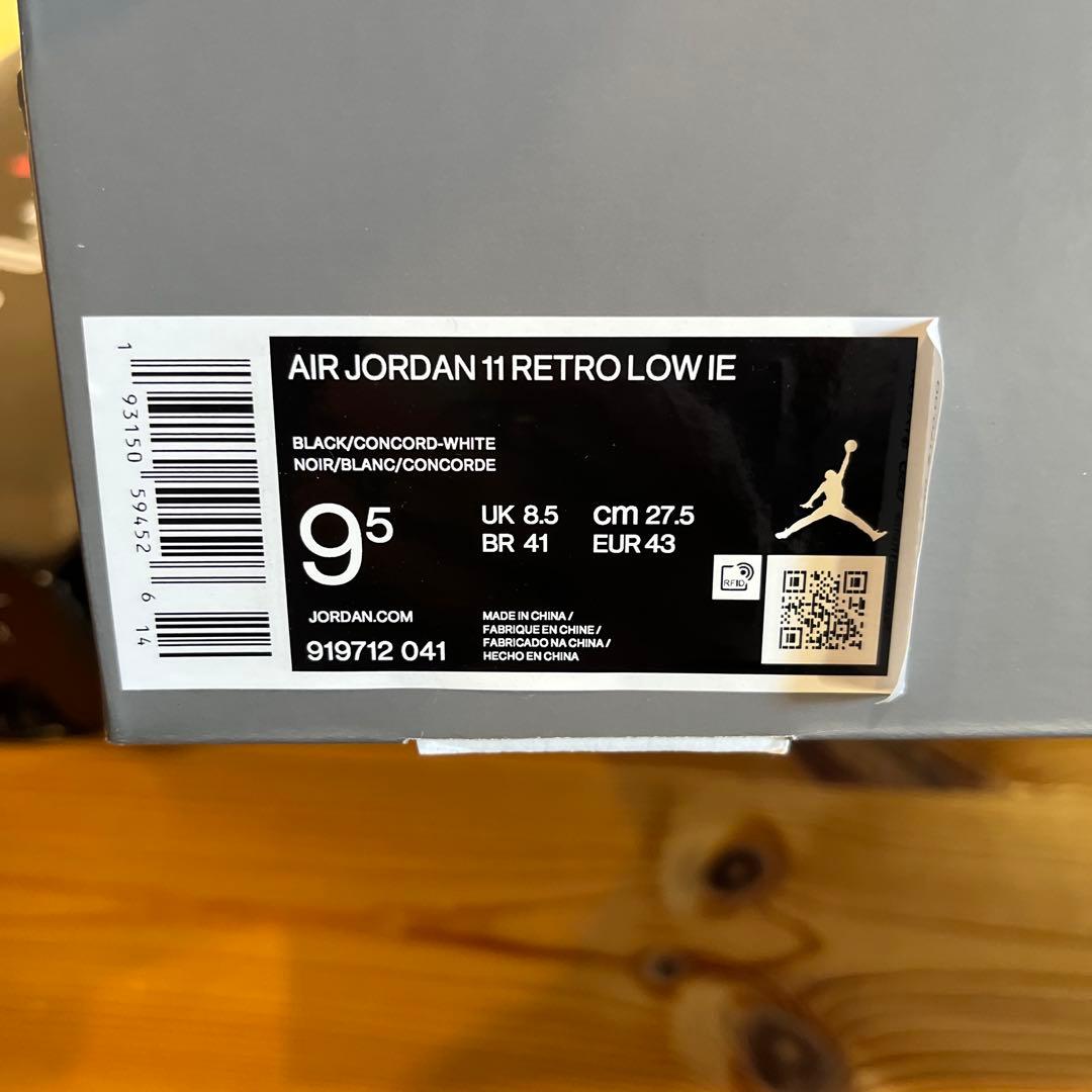 シューズ(男性用) AIR JORDAN 11 RETRO LOW IE 9.5