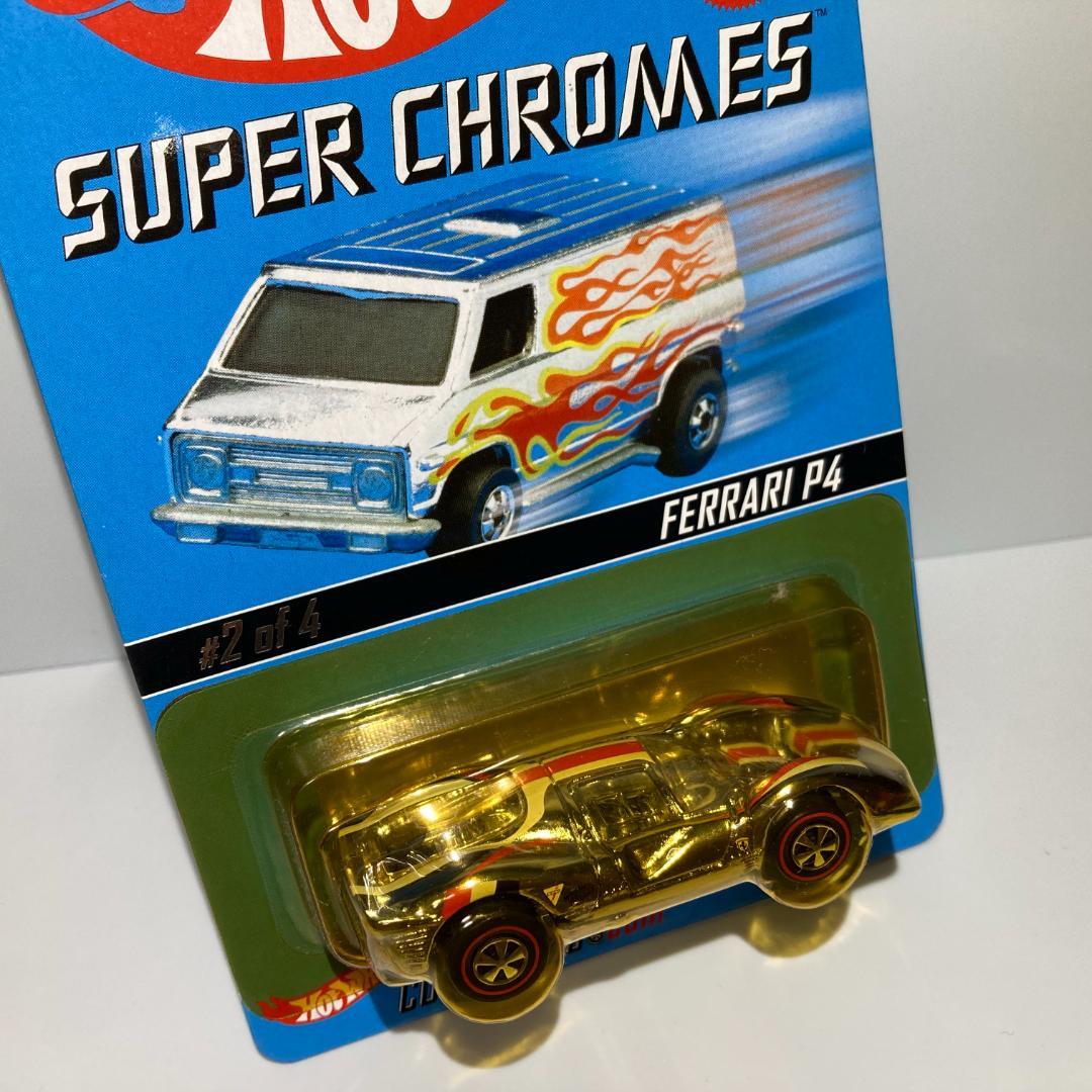 【超レア】ホットウィール RLC フェラーリ P4 スーパークローム