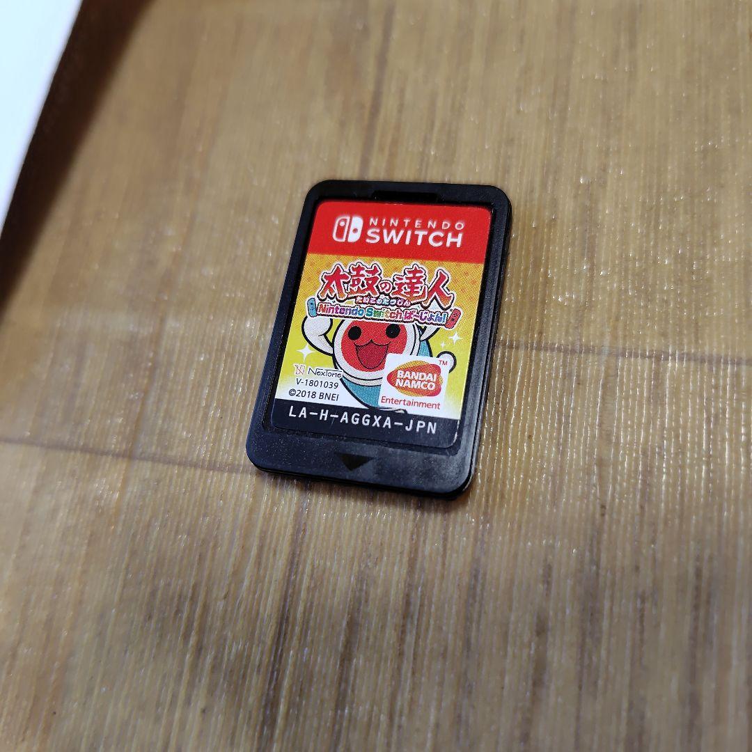 【ソフト付き、箱付き、取説付き】Switch 太鼓の達人 太鼓とバチ