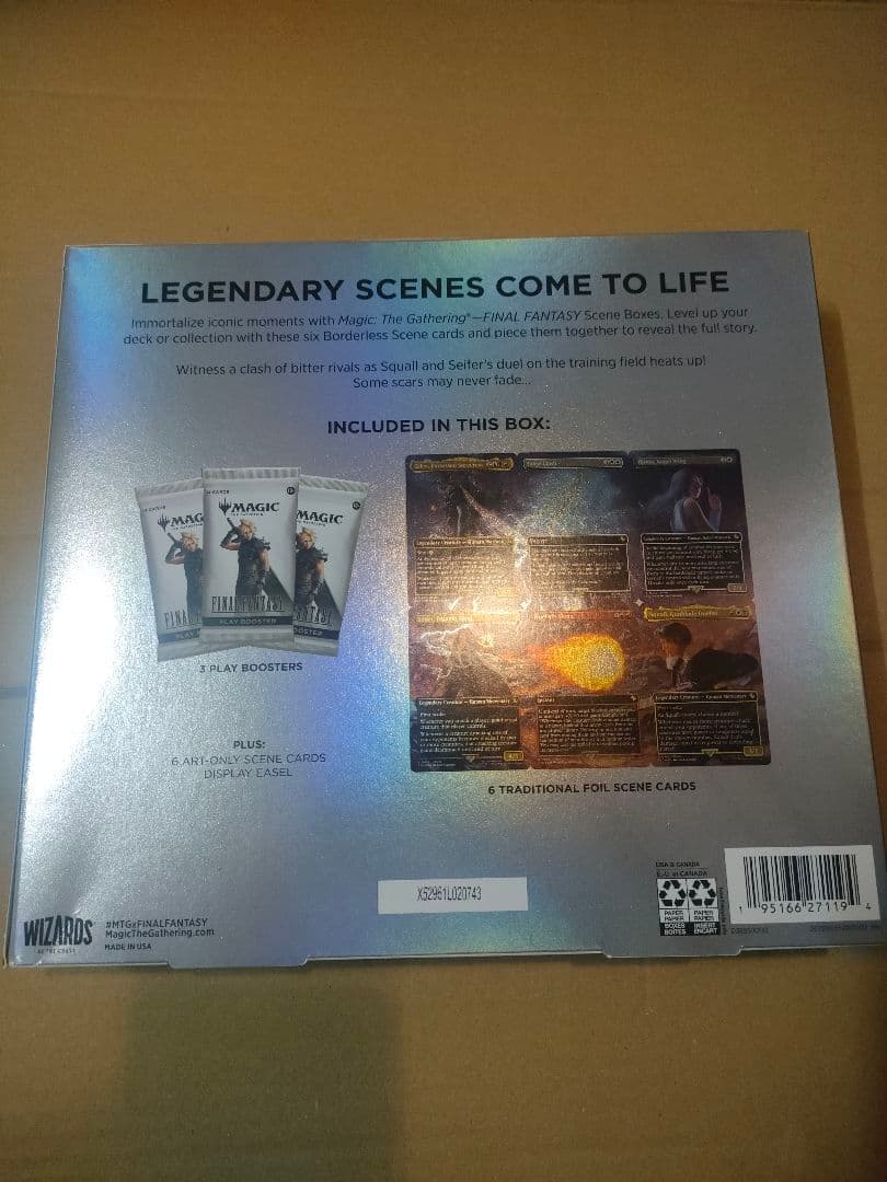 MTG FINAL FANTASY シーンボックス 　英語版　4種