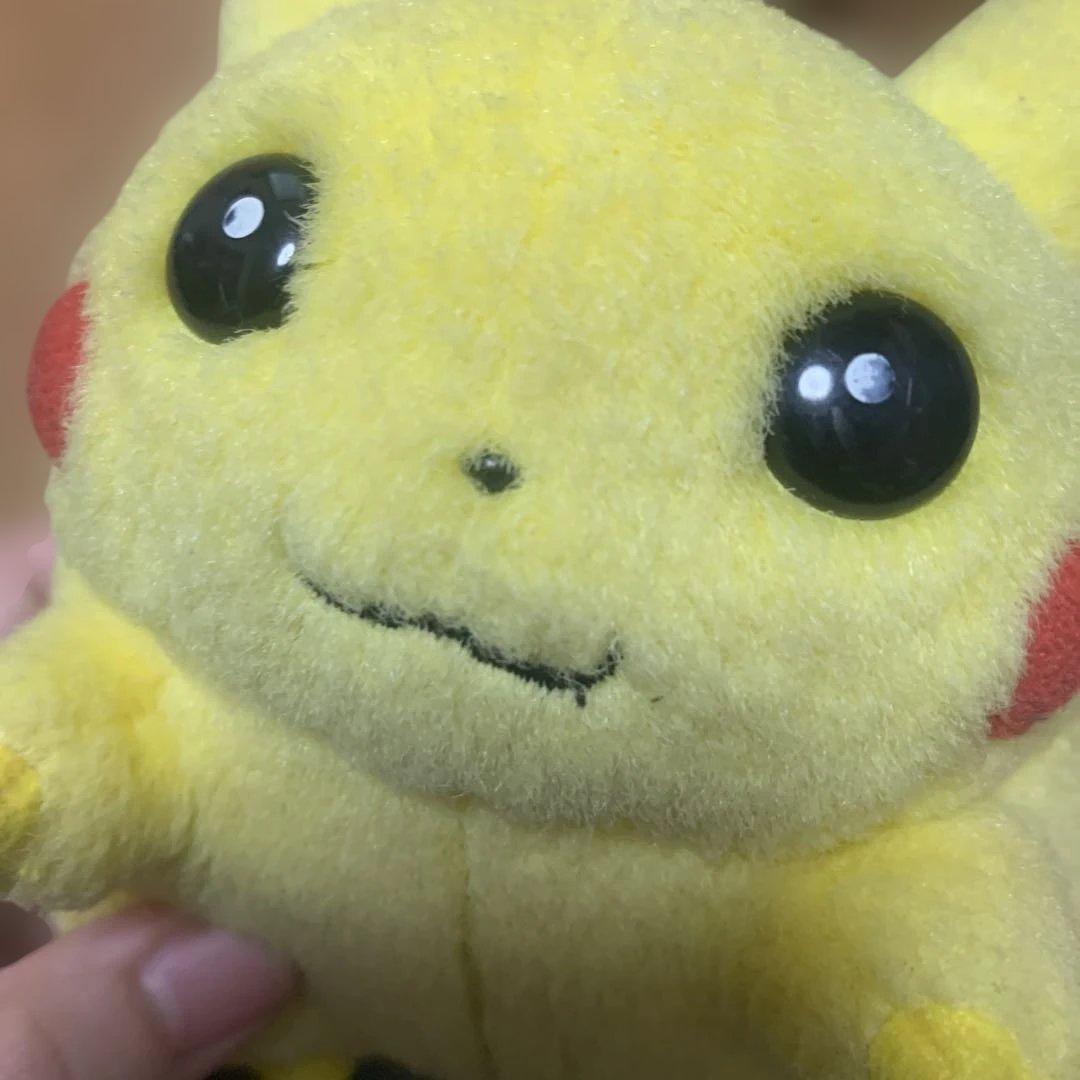 毛並良好！初期 ピカチュウ ぬいぐるみ TOMY トミー ポケモン 初代