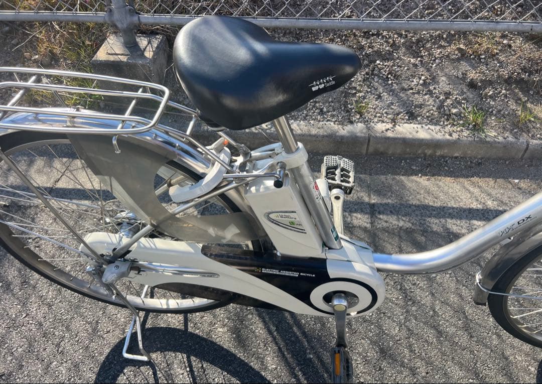 Panasonicエコナビ機能付き電動アシスト自転車26インチ良いバッテリー付き