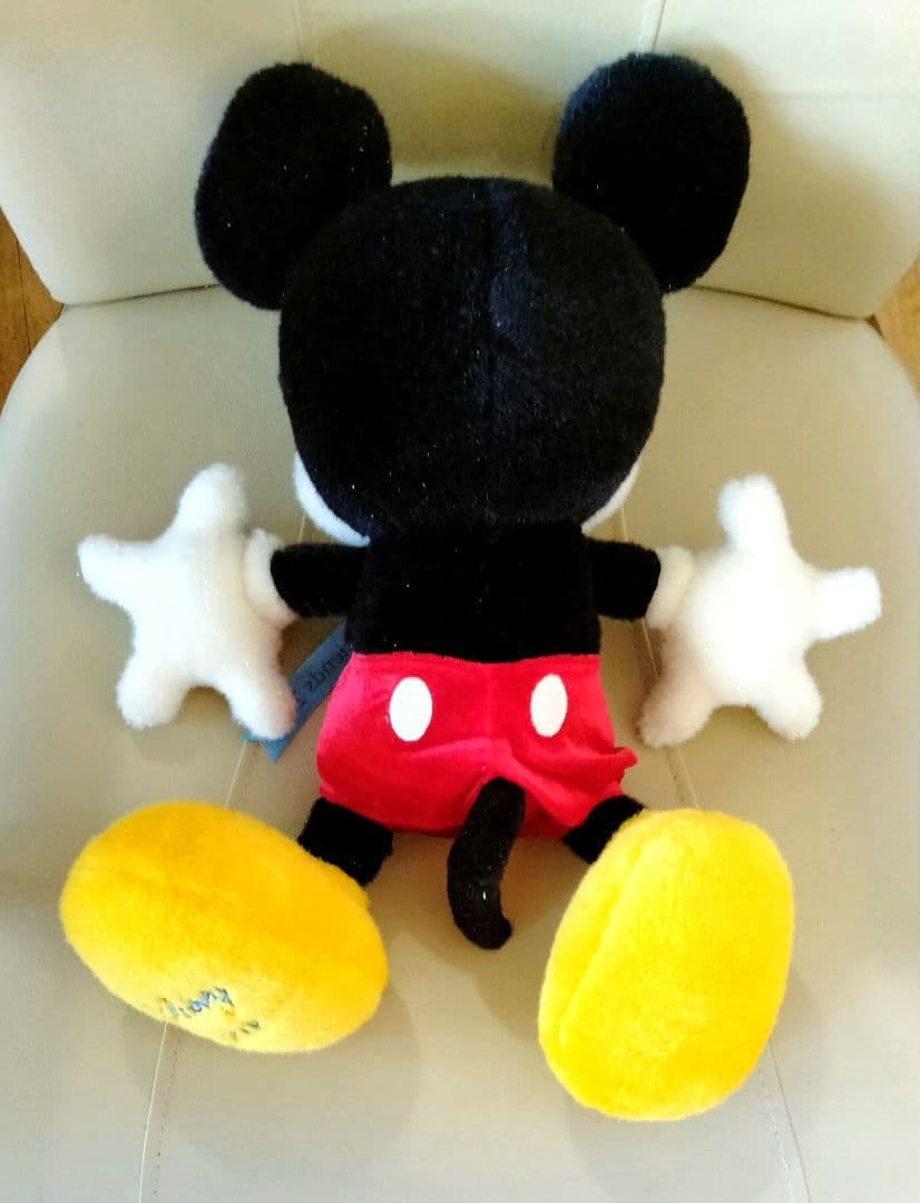ミッキー&フレンズ ミッキーぬいぐるみ キラキララメいり 2005年製