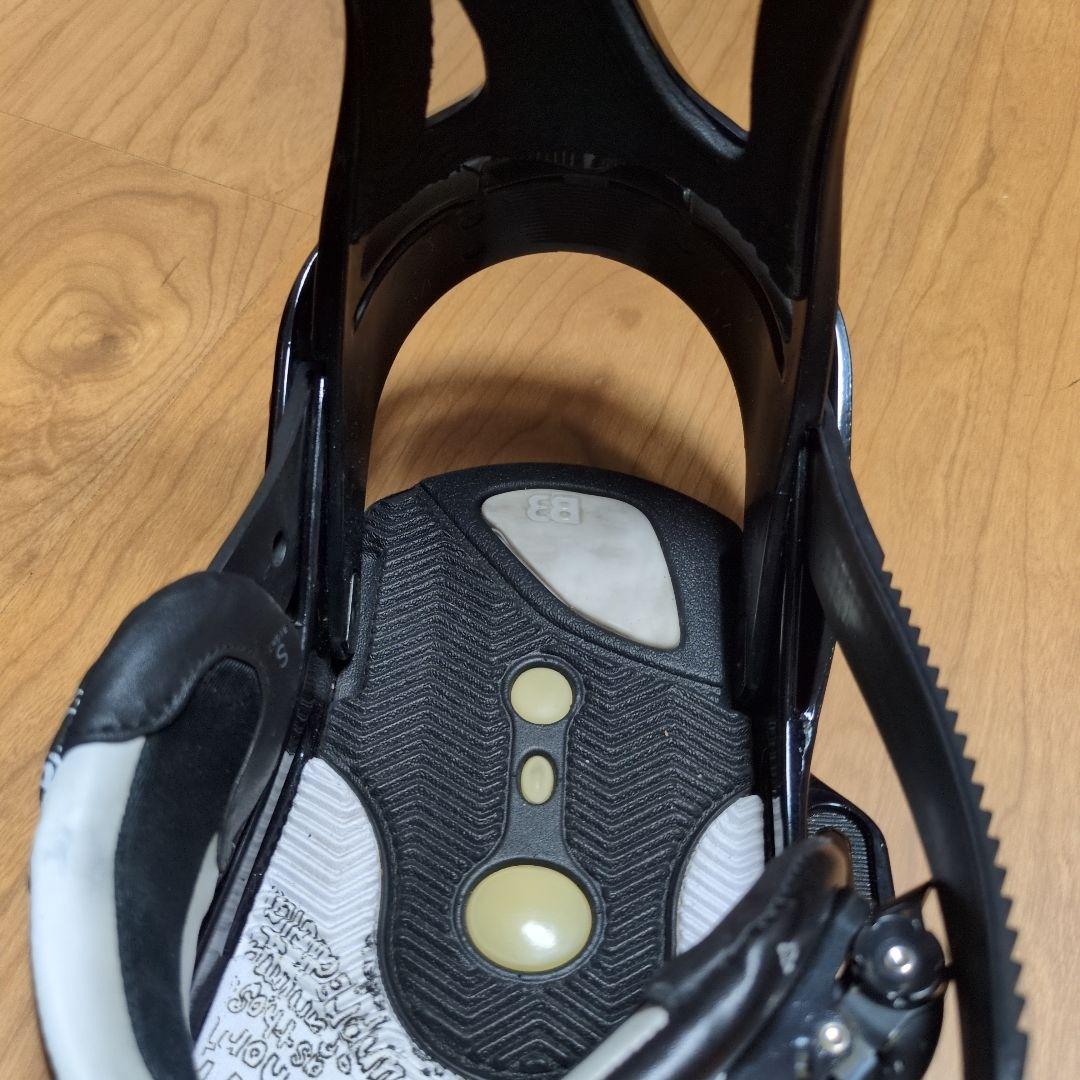 CARTEL スノーボードビンディング ブラック/ホワイト