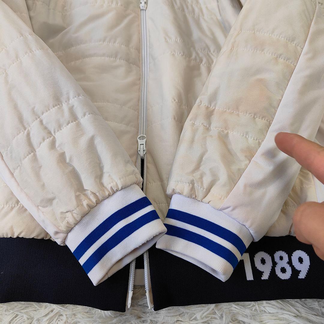 パーリーゲイツ　4way リバーシブル ブルゾンジャケット　白×紺　ベスト　M