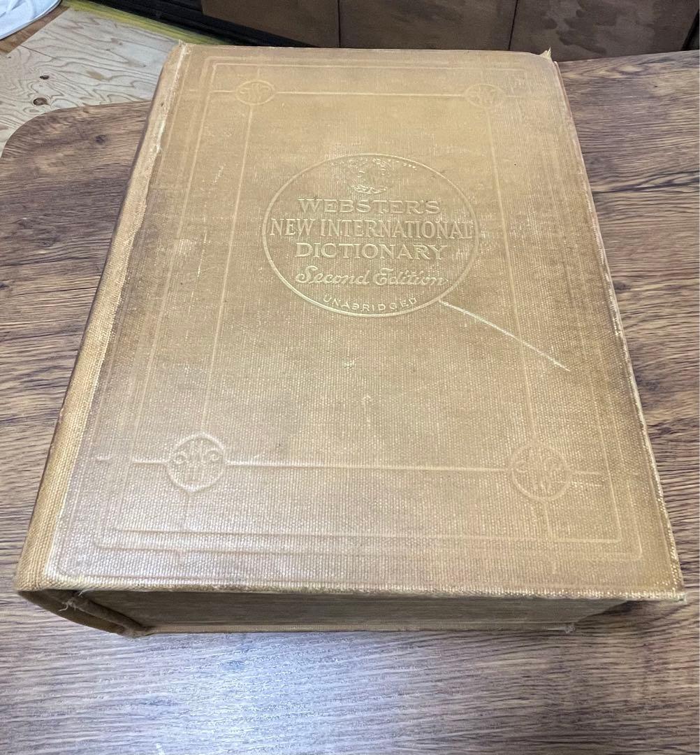 【1959年 激レア書籍】WEBSTER'S DICTIONARY