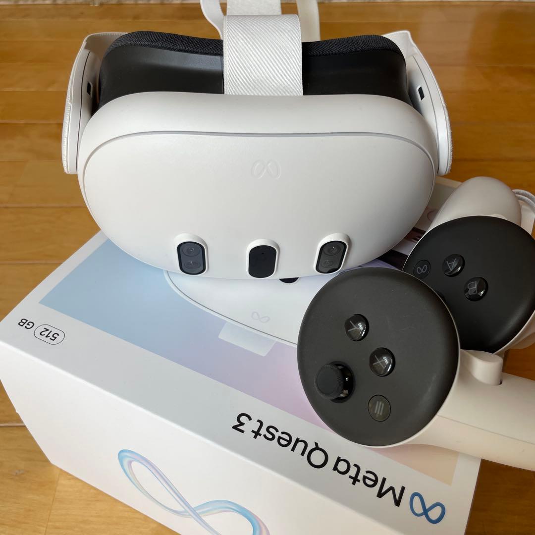  Quest 3 VRヘッドセット 512GB 4K