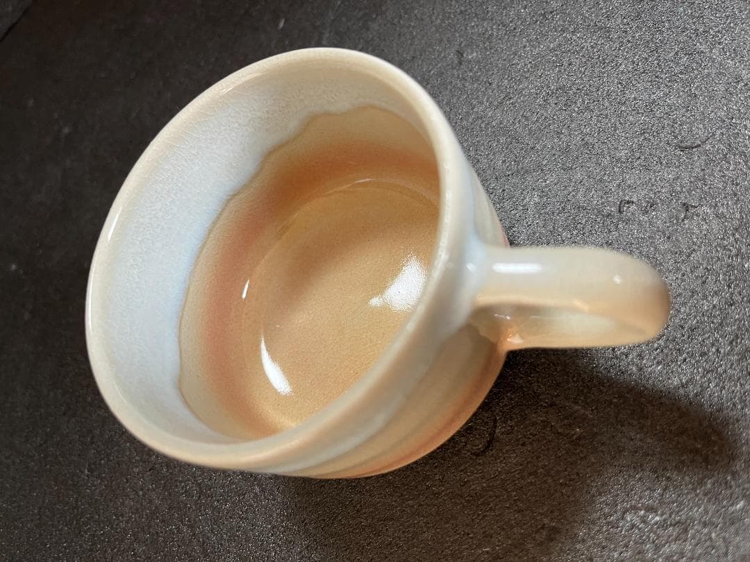 【未使用】　 萩焼 天龍窯 珈琲器　珈琲碗　 カップ ソーサー セット 　共箱